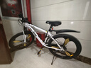 Jeep吉普山地车自行车学生成人减震碟刹通勤变速越野青少年巡航者C800 巡航者-一体轮-钢琴白 26寸(建议身高156-180cm) 27速顶配版 实拍图