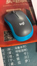 罗技（Logitech）MK275 键鼠套装 无线键鼠套装 办公键鼠套装 全尺寸 商务键鼠套装 带无线2.4G接收器 黑蓝色 实拍图
