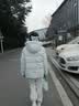 雅鹿短款羽绒服女2026秋冬新款可拆卸帽石墨烯满背蓄热保暖时尚外套 实拍图