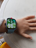 华为HUAWEI WATCH FIT 4 草木绿氟橡胶表带 华为运动智能手表超轻薄大屏潮流运动蓝牙通话睡眠监测fit4 实拍图