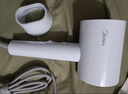 美的（Midea）1亿负离子电吹风 护发不伤发吹风机 大功率快干家用吹风筒FJ208极地白1800W  新年礼物 情人节礼物 实拍图