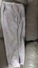 安踏（ANTA）运动裤男士加绒卫裤秋冬季加厚保暖跑步长裤子休闲裤直筒针织裤 【加绒-升级挺括版-直筒】灰色7307-2 XL 实拍图
