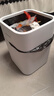 佳帮手压圈无盖垃圾桶13L家用客厅卧室卫生间厕所+垃圾袋300只 实拍图
