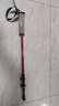 京东京造 峰境直柄6系铝合金登山杖拐杖三节伸缩户外爬山徒步超轻手杖红色 实拍图