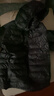 京东京造【air+零压排骨羽绒】轻薄羽绒服男外套冬90鸭绒连帽 曜石黑XL 实拍图