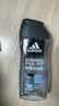 阿迪达斯（adidas）男士沐浴露洗发水洗面奶三效合一 游泳去氯持久留香清凉热情250ml 实拍图