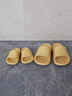 朴西香蕉船情侣凉拖鞋女浴室不易滑室内居家四季拖鞋男 黄色 37-38 实拍图