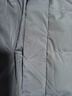 京东京造羽绒服男鸭绒加厚防寒工装面包服防泼水冬季外套中长款 灰色 M 实拍图