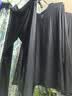 优衣库HEATTECH EXTRA WARM混纺圆领T恤/长袖女装9%羊绒478955 478955/09黑色 3XL 实拍图