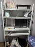 唐辑书架书柜家用落地置物货架学生钢制收纳储物架子白五层100*35*183 实拍图