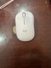 罗技（Logitech）M221轻音鼠标 无线鼠标 办公鼠标 对称鼠标 带无线微型接收器 茱萸粉 实拍图
