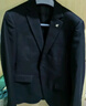海澜之家（HLA）西服套装男轻商务经典系列儒雅绅士大码西服男HTXAW3Y001A 黑色02 L 175/92A 推荐126~140斤 实拍图