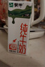 蒙牛全脂纯牛奶200ml*24盒 家庭年货囤货 电商定制 实拍图