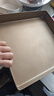 三能SN11583金色不沾正方形烤盘家用古早金盘28x28蛋糕卷烘焙模具 实拍图