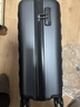 90分行李箱20英寸莱茵河经典款 拉杆箱登机旅行箱万向轮密码箱钛金灰 实拍图