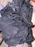 臻媚睡衣女薄款性感内衣钢托睡裙内裤套装家居服 黑色8339 实拍图