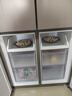 海尔（Haier）「家宴系列」539L十字门母婴冰箱黑金净化抗菌一级变温风冷无霜大容量BCD-539WGHTDEDH9U1国家补贴 实拍图