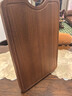 双枪乌金檀木整木菜板 百年龄砧板家用切菜案板抗菌实木菜板45*30*3 实拍图