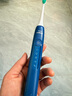 飞利浦（PHILIPS）【肖战推荐】声波电动牙刷钻石3系 年货节礼物 情人节情侣款送男生女友 微泡水流HX5181/02星云蓝 实拍图