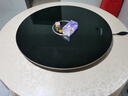 富得莱 饭菜保温板 加热菜板 暖菜板2026新款 圆形家用智能多功能带火锅电磁炉 自动恒温餐桌旋转盘神器 触控黑100cm电动旋转电磁炉火锅 实拍图