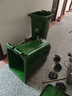 舒蔻(Supercloud) 240L户外大垃圾桶大号带盖户外环卫商用工业酒店厨房垃圾分类加厚大容量塑料室外物业 绿色 实拍图