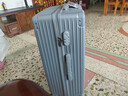梵地亚28英寸行李箱多功能箱包拉杆箱学生大容量旅行密码箱皮箱杯架银色 实拍图