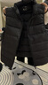 京东京造【零压排骨羽绒】轻薄羽绒服男外套冬季防钻绒马甲背心曜石黑 XL 实拍图