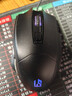 灵蛇（LINGSHE）M185有线鼠标 游戏鼠标 发光吃鸡鼠标 6D 高速USB游戏鼠标  舒适版 黑色 实拍图