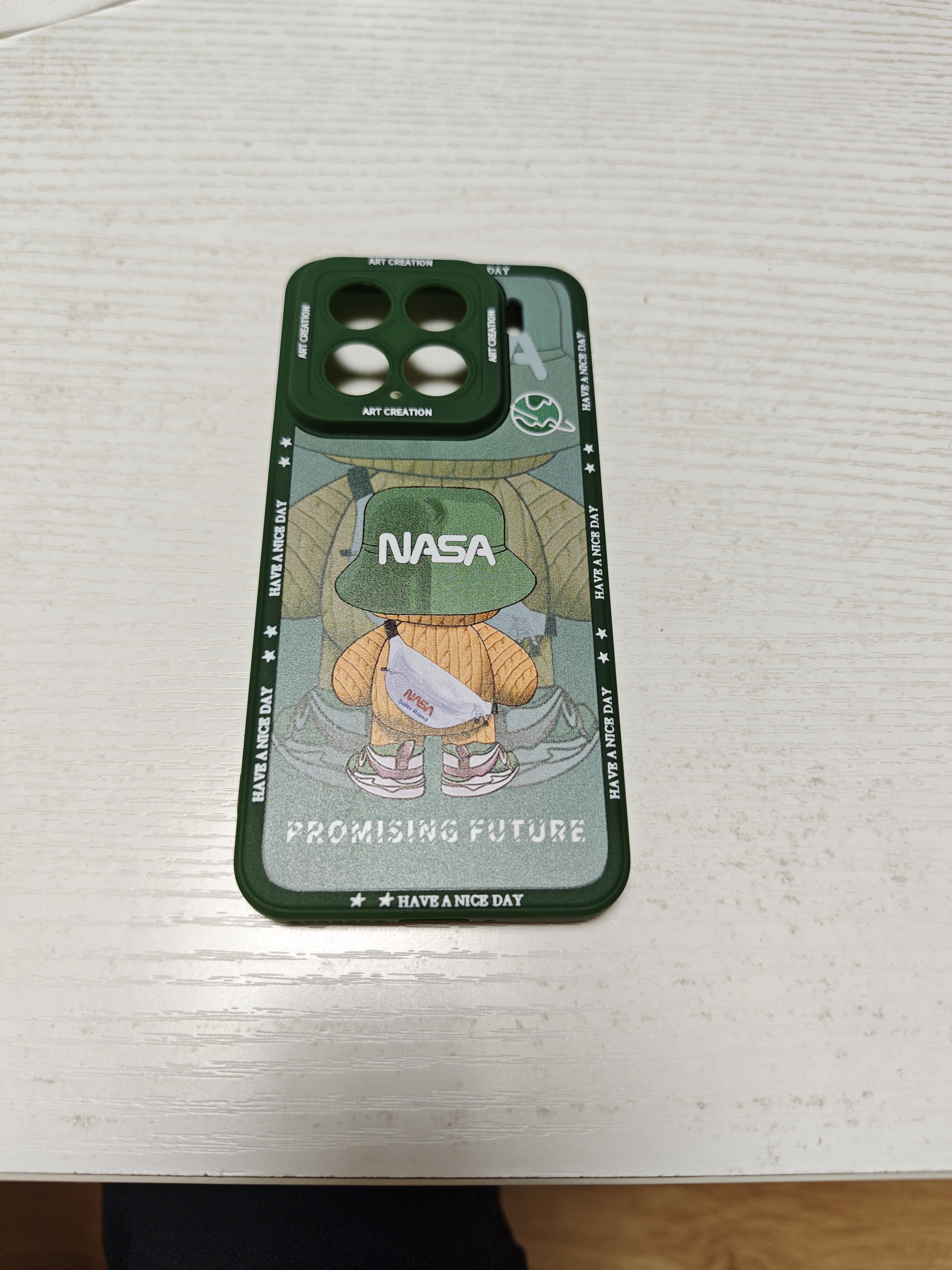 奶小鸭适用小米15手机壳 小米15保护套镜头全包硅胶防摔超薄创意卡通简约网红软壳男女款 苍岭绿 实拍图
