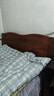 麦娅月实木床 胡桃木实木床中式双人床简约家用主卧婚床实木大床 胡桃木床 1500*2000mm框架款 实拍图