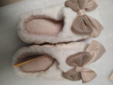 润柔棉拖鞋女士秋冬季厚底防滑加绒毛毛保暖2025新款室内家居家用冬天 实拍图
