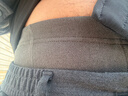 海澜之家（HLA）男士保暖裤男加绒加厚护膝贴420克10A抗菌抗静电毛裤棉裤打底裤 420克加绒加厚抗菌抗静电-黑色 XL /175(130-150斤) 晒单实拍图