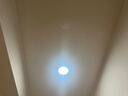 欧普照明LED超薄明装筒灯全光谱防眩灯免开孔全铝客厅吊顶过道天花吸顶灯 24w正白光6000k-全铝白壳【高3cm*宽15cm】 实拍图