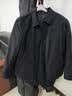 京东京造白鹅绒羽绒服男冬季新款商务通勤加厚保暖外套男翻领黑色2XL 实拍图