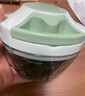 乐扣乐扣（LOCK&LOCK）塑料拉蒜器料理机绞肉蔬菜辅食粉碎器搅拌机蒜泥器3刀头款400ml  实拍图