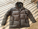 京东京造羽绒服男鸭绒加厚防寒工装面包服防泼水冬季外套短款 黑色 L 实拍图