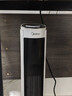 美的（Midea）【语音控制】取暖器石墨烯家用暖风机小太阳立式取暖器电暖风浴室热风机电暖气节能速热卧室烤火炉 【语音款白色】3秒速热 实拍图