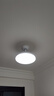 欧普照明（OPPLE）风扇灯吊扇灯24瓦LED照明低噪音餐厅卧室吊灯灯具包安装 冰风白 实拍图