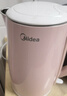 美的（Midea）电热水壶电水壶烧水壶养生双层防烫 0涂层 食品级304不锈钢1500W快速沸腾1.7L大容量 年货 HJ1705 实拍图