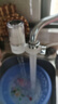 康佳（KONKA）净水器水龙头 厨房家用自来水过滤器 阻水垢除余氯 可视化双出水可清洗滤芯 KPW-LT02 一机1芯 实拍图