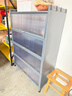 家惠优选厨房落地置物架多层防尘餐边柜碗柜微波烤炉箱收纳橱柜子五层100 实拍图