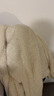 优衣库女装男装长绒摇粒绒拉链茄克/长袖外套夹克冬新款479611 01 乳白色 L 实拍图