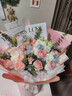 花旺情人节鲜花同城配送小时达粉玫瑰花束闺蜜女友生日礼物小众当日达 【诗意花园】11枝艾莎玫瑰送女友送闺蜜|dyi10 实拍图