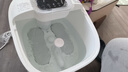 飞利浦（PHILIPS）泡脚桶躺泡免洗电动按摩足浴盆UV杀菌小白桶智能恒温加热软胶泡脚盆3222F 新年礼物实用生日礼物 实拍图