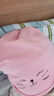 十月结晶月子帽秋冬室内产妇帽防风帽保暖孕妇帽坐月子睡眠帽 元气粉色 实拍图