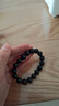 普陀山乌金黑曜石手串男补水事业护身男女情侣手串护身符生日礼物 实拍图