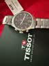 天梭（TISSOT）【七夕节礼物】瑞士1853手表 新款速驰系列计时运动防水石英男表 黑盘钢带T116.617.11.057.01 实拍图
