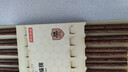 京东京造 筷子 家用食品接触级餐具鸡翅木【圆顶金福】10双成人+2双儿童筷 实拍图