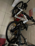 沃雷顿（VORLAD）山地自行车红日300碟刹禧玛诺24速可锁死前叉男士女士通勤单车 白银色26*15.5寸（身高150-170） 实拍图