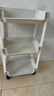京东物流 书架推车式置物架移动落地储物架简易多层收纳架 3层 【带轮】容量升级 【稳固不晃】 实拍图